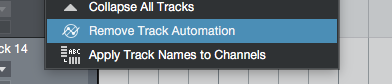 Remove Track Automation
